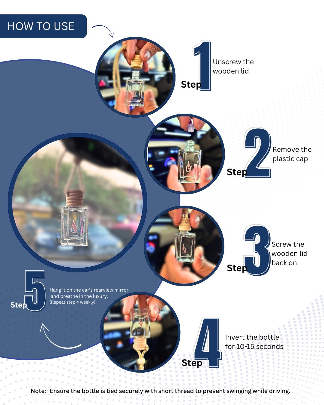 Ace - The Ferrari Of Car Perfumes - Long Lasting Lavender