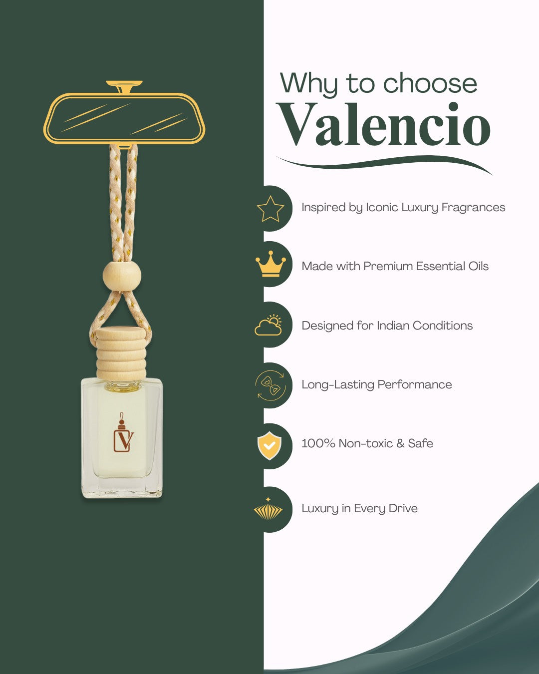 Arabian Mist - The Rolls Royce Of Car Perfumes - Luxurious Saffron